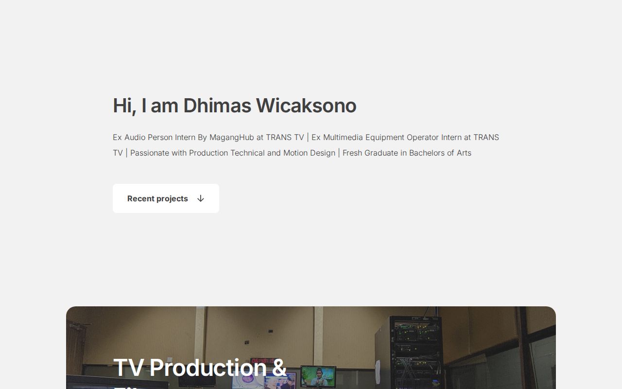 Portofolio - Dhimas Wicaksono